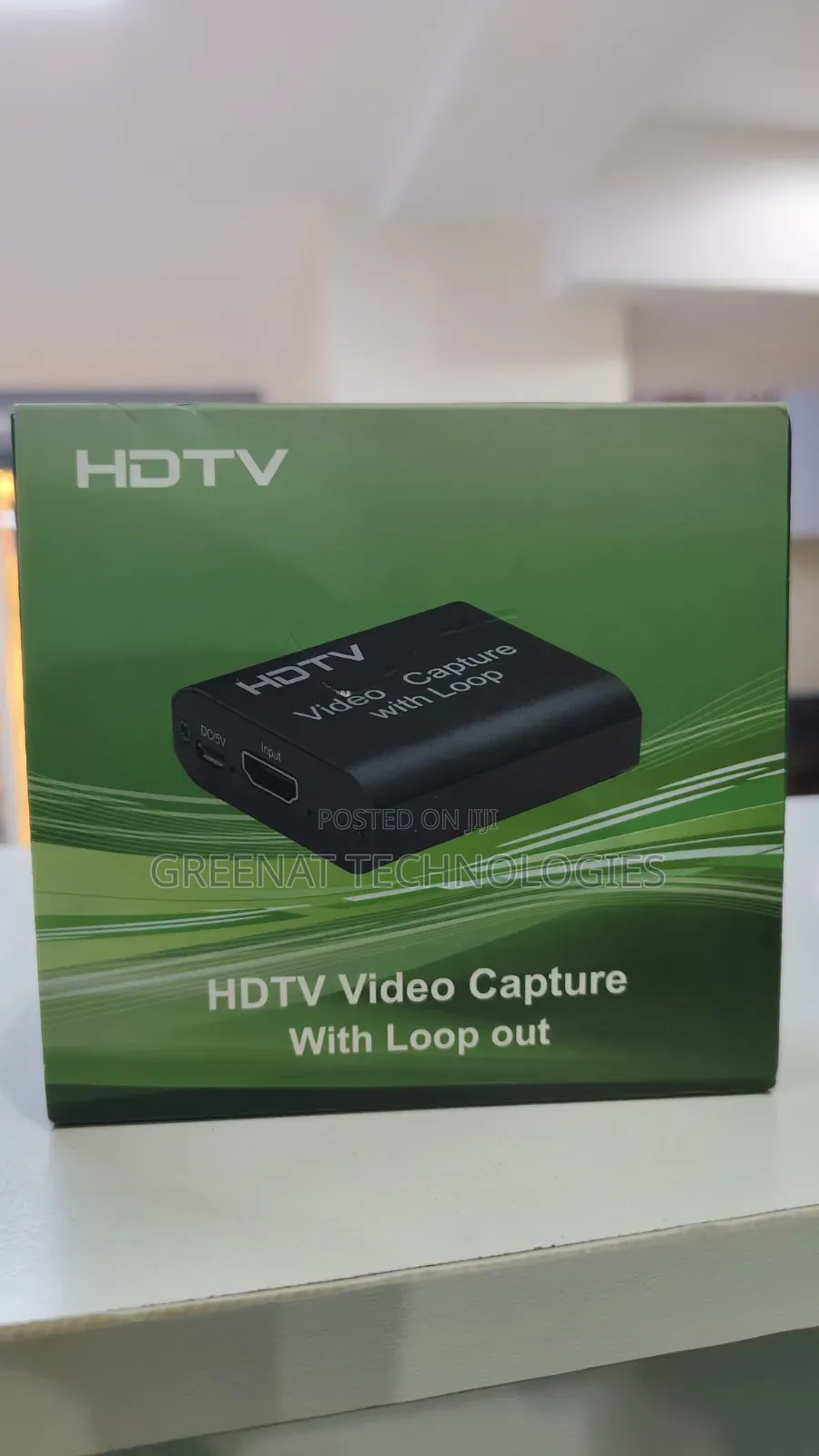 HDTV Video Capture Card With Loop Out HDMI to USB HDMI Input + Loop