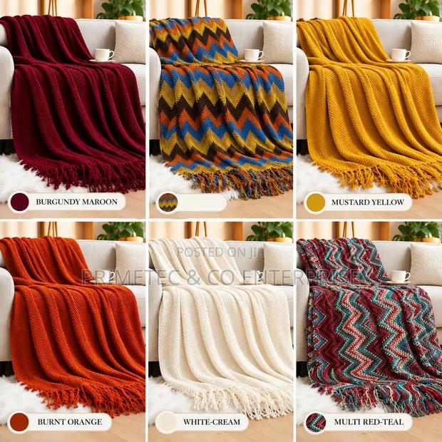 Soft, Stylish Throw Shawls/Blankets. - main view