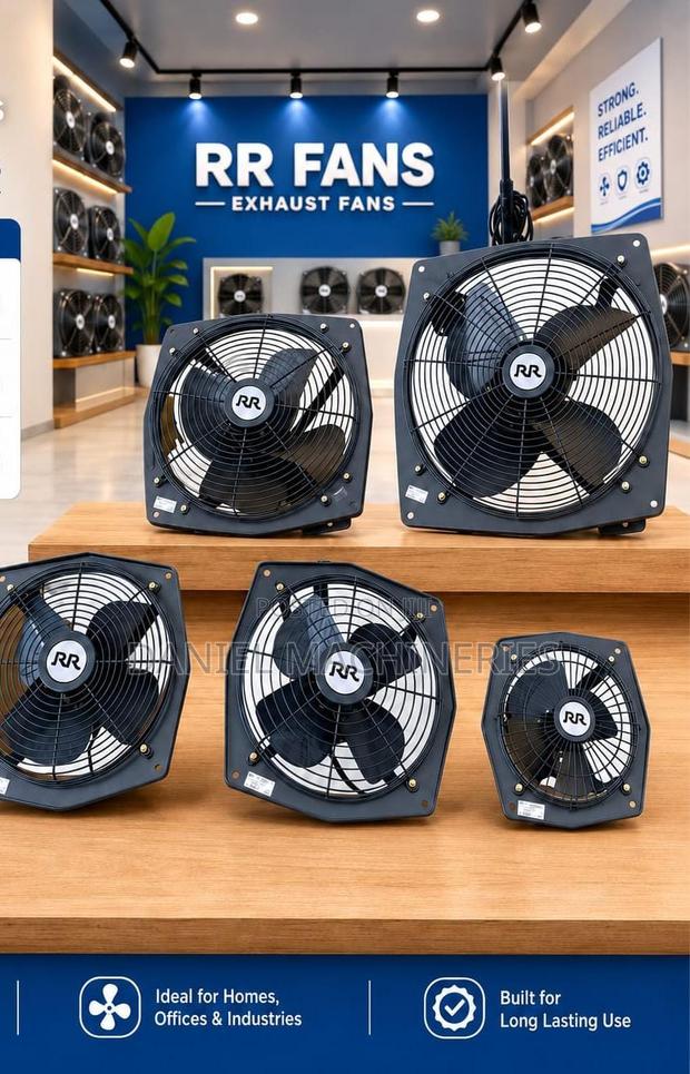 Rr India Metallic Exhaust Fans Very Heavy Duty18 Inch