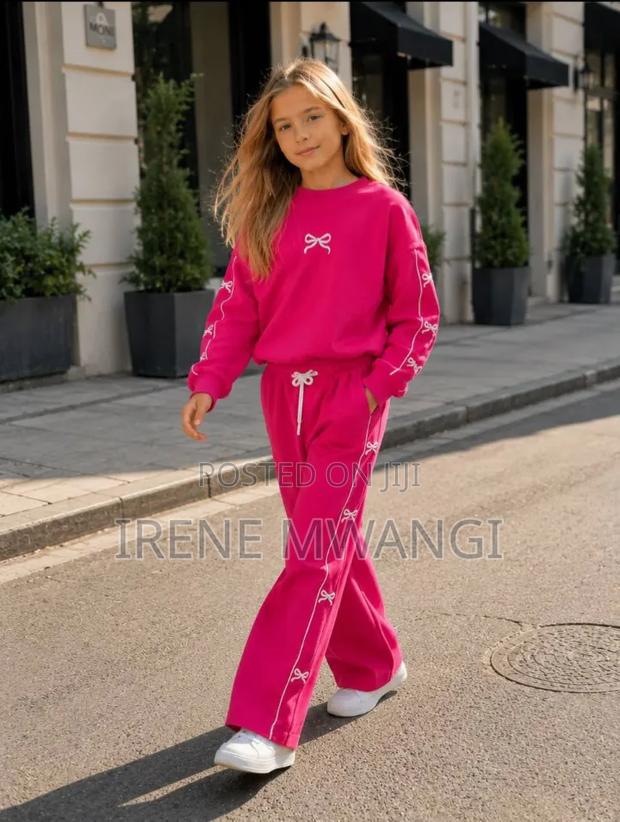 Hot Pink 2 Piece Girls Truck