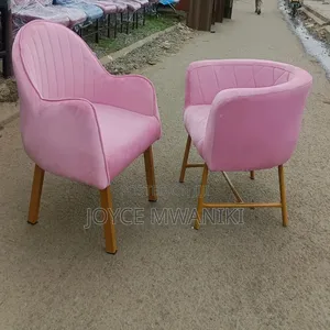 2 Luxury Manicure Seats or Salon Seats Pink 