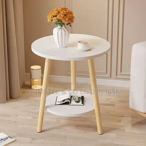 Double Top 3 Legged Cute Marble Table