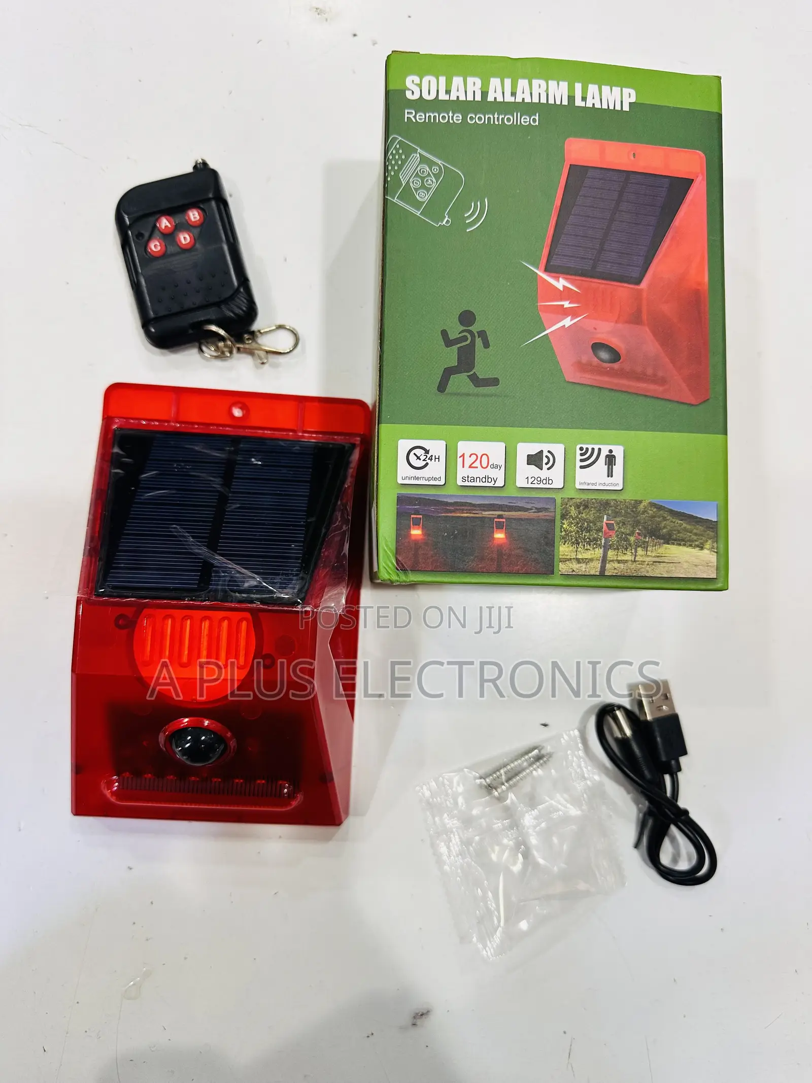 Solar Alarm Wireless Burglar Protection System