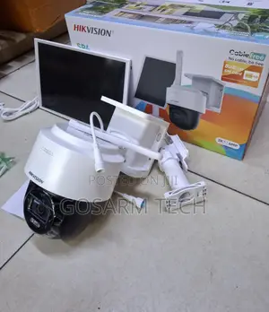Hikvision 4G Solar CCTV Camera for Shops, Homes,Farms and Warehouses