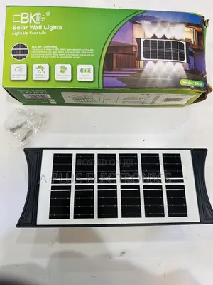 Solar Wall Lamp BK8 – Exterior Wall Security Lighting