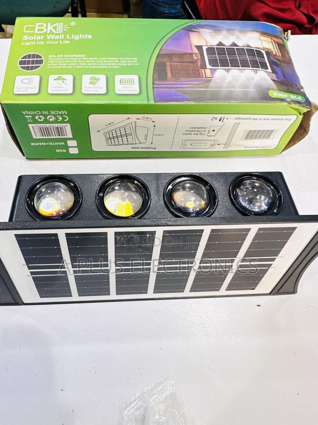 Solar Wall Lamp BK8 – Long Lasting LED Wall Light - thumbnail 3