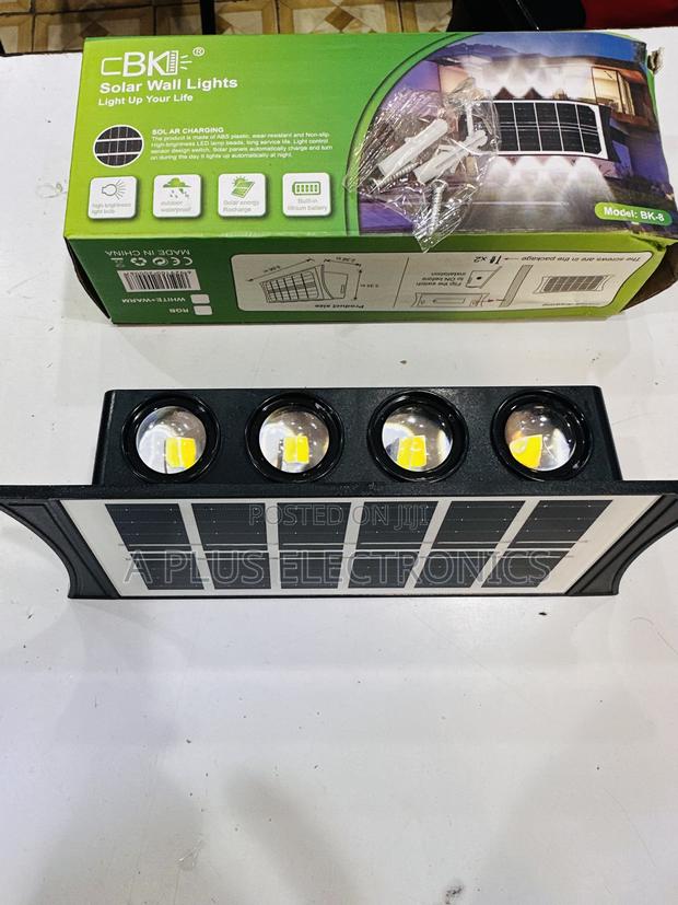 Solar Wall Lamp BK8 – Long Lasting LED Wall Light - main view