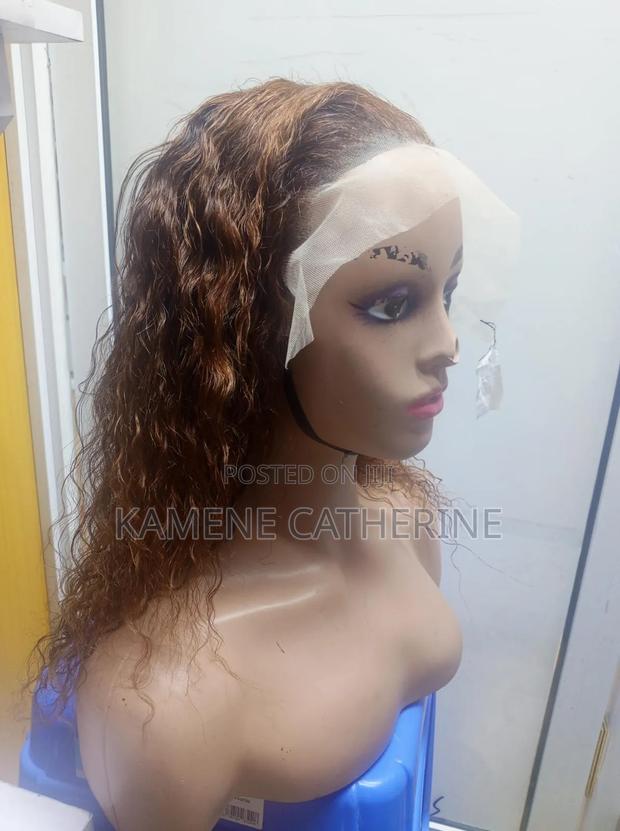 Water Curl Human Frontal B Wig