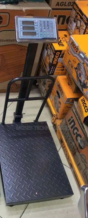 Heavy-Duty Platform Weighing Scale With Guard