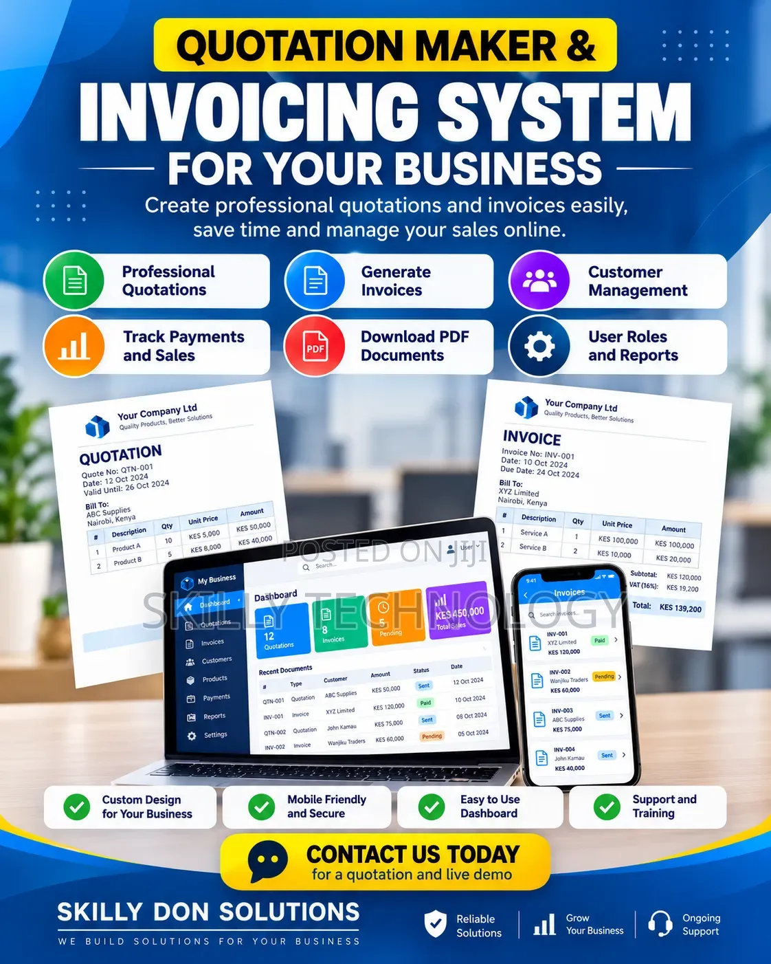 Quotation Maker & Invoicing System for Your Business