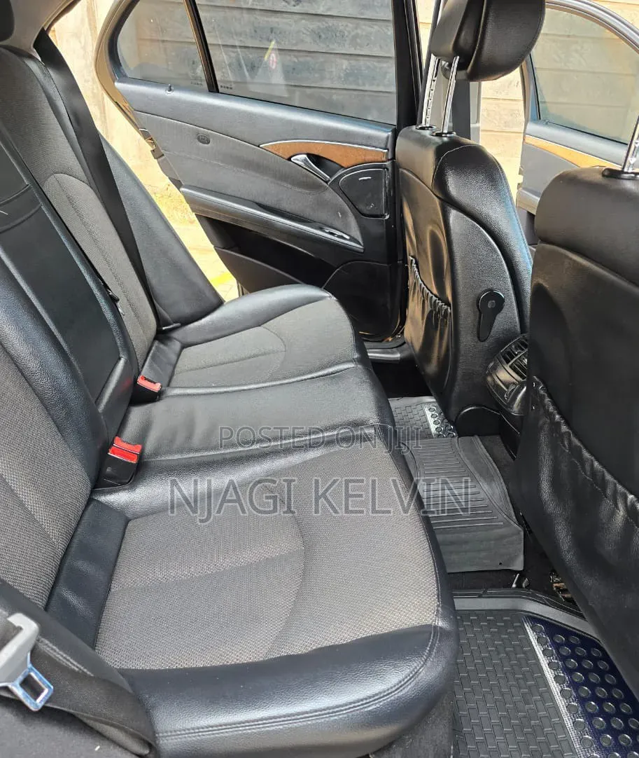 Mercedes-Benz E250 2010 Black