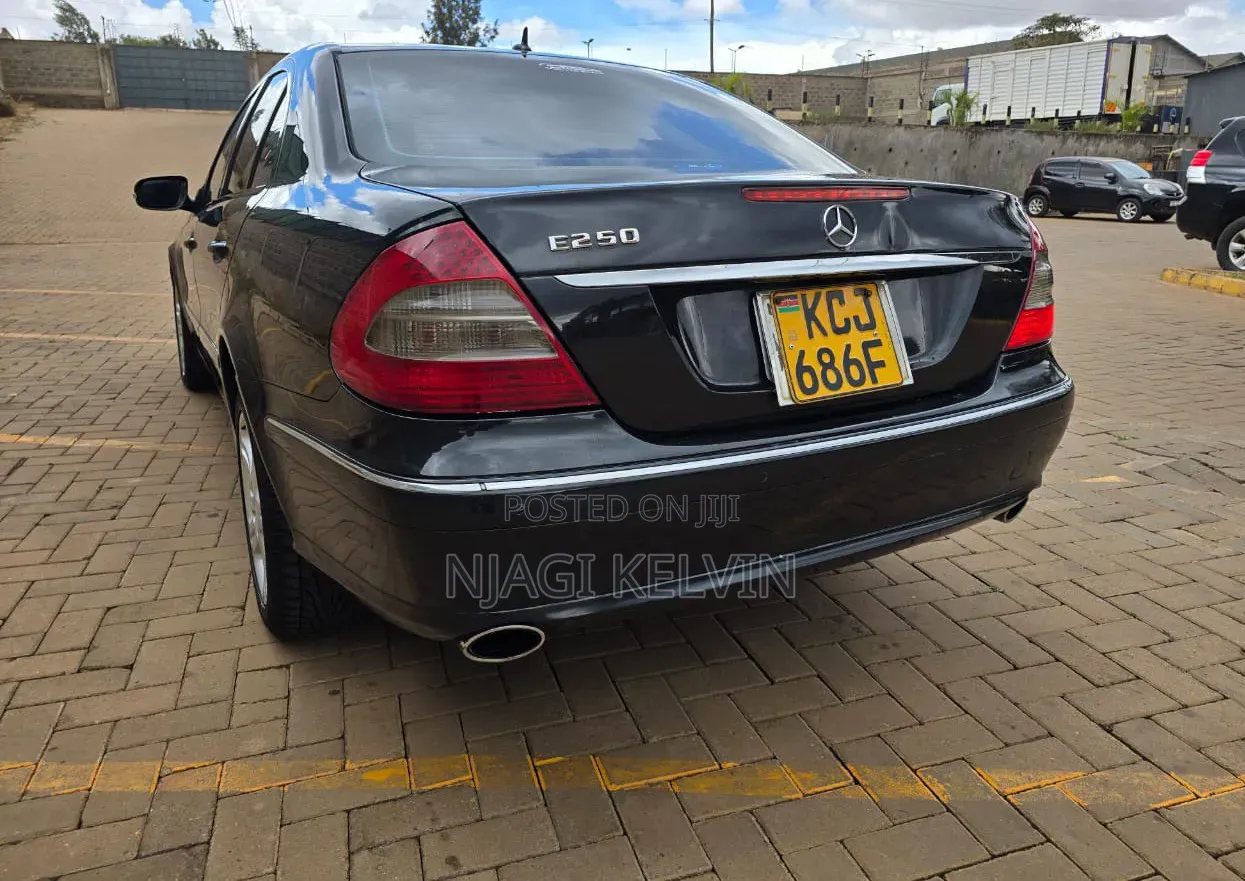 Mercedes-Benz E250 2010 Black