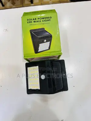 Solar Wall Light BK20 – Garden, Gate and Compound Light