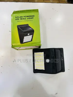 Solar Wall Light BK20 – Garden, Gate and Compound Light
