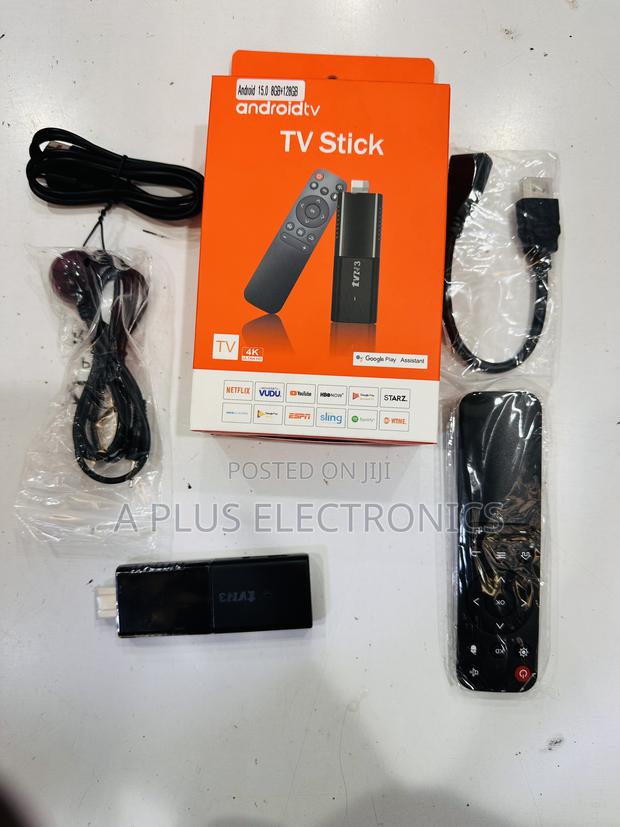 TVR3 Android TV Firestick 8+128gb 4K Ultra HD