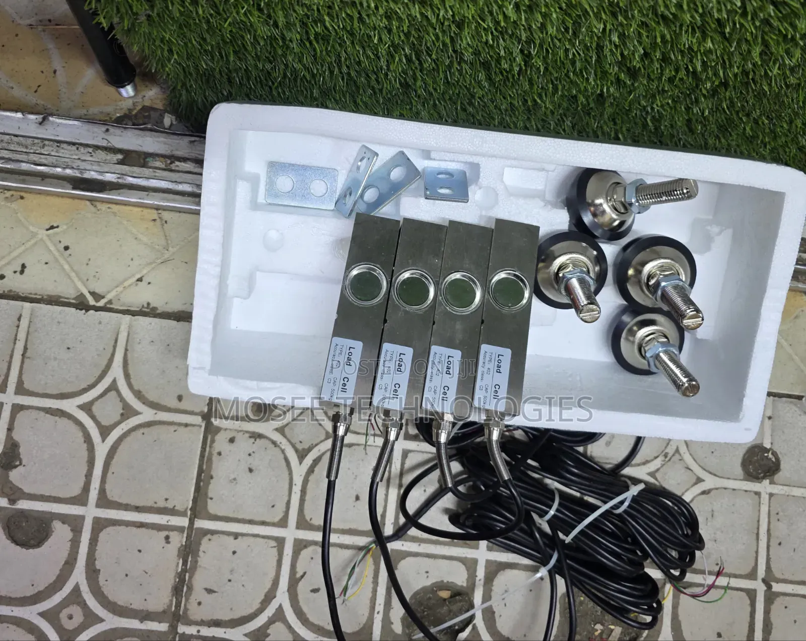 500KG Digital Platform Scale Load Cell Kit