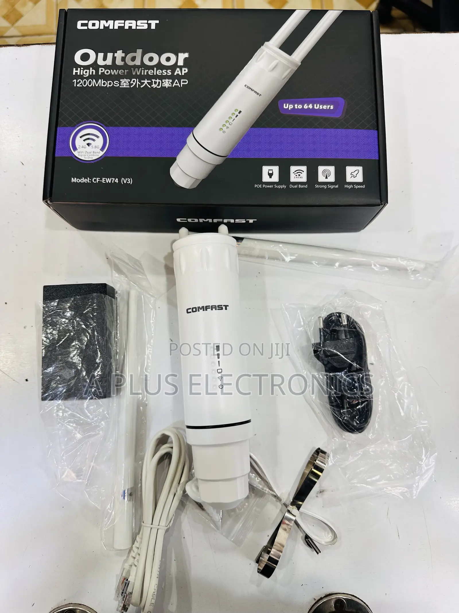 Comfast Wifi Extender (Upto 800m Range) – Stable Internet Solution