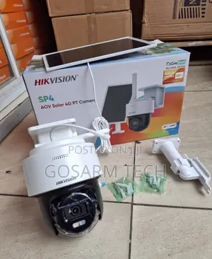 Hikvision SP4 4MP Security Camera for Areas Without Electricity