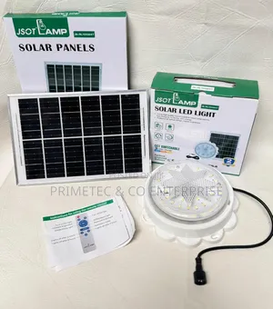 JSOT Lamp Solar LED Light System Complete With a Solar Panel