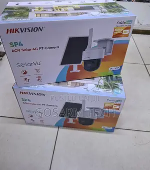 Hikvision Solar CCTV Camera With Remote Live View and Smart Detectio
