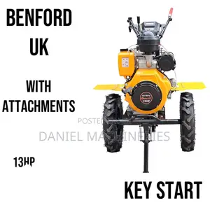 Benford Uk Keystart Tiller Tractor With All Attachments 13hp