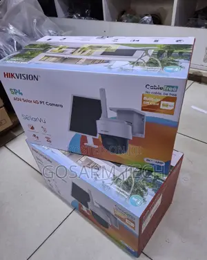Hikvision 4G SIM Enabled Solar CCTV Camera for Business Security