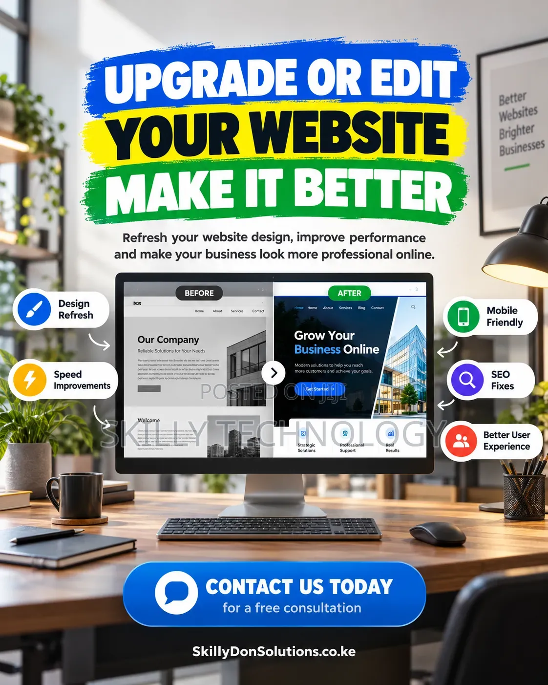 Upgrade or Edit Your Website to Make It Better