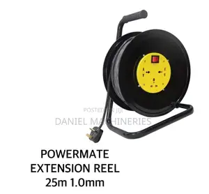 Powermate Extension Cable Reel 25mtr 1.0mm