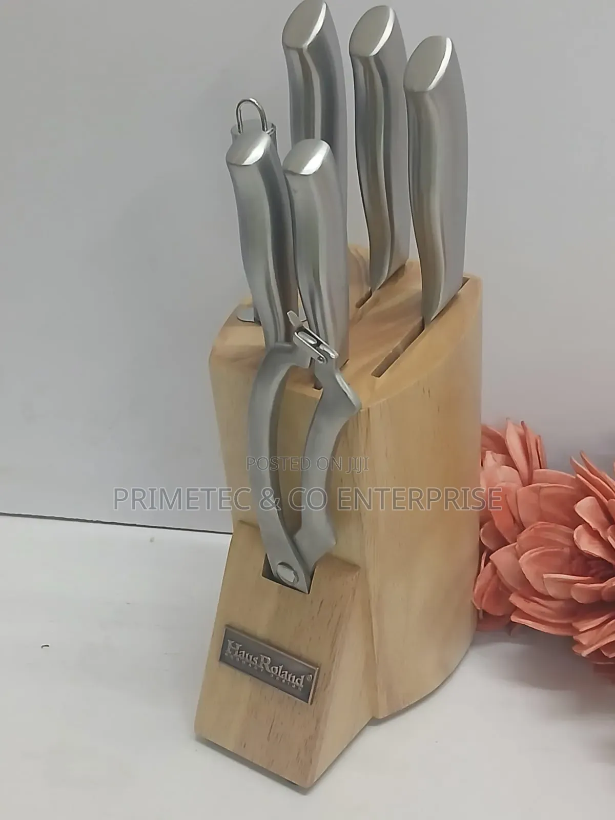 8 PCS Kitchen Knife Set With Wooden Stand