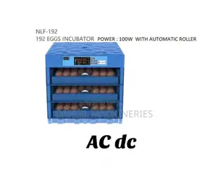 AC Dc 192eggs Incubator 100watts With Automatic Roller
