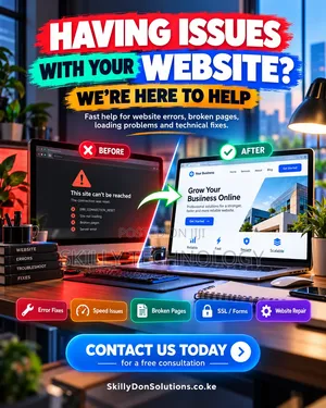 Having Issues With Your Website? We're Here to Help