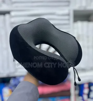 Black Neck Support Travel Pillows