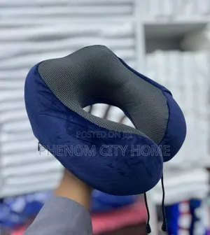 Black Neck Support Travel Pillows