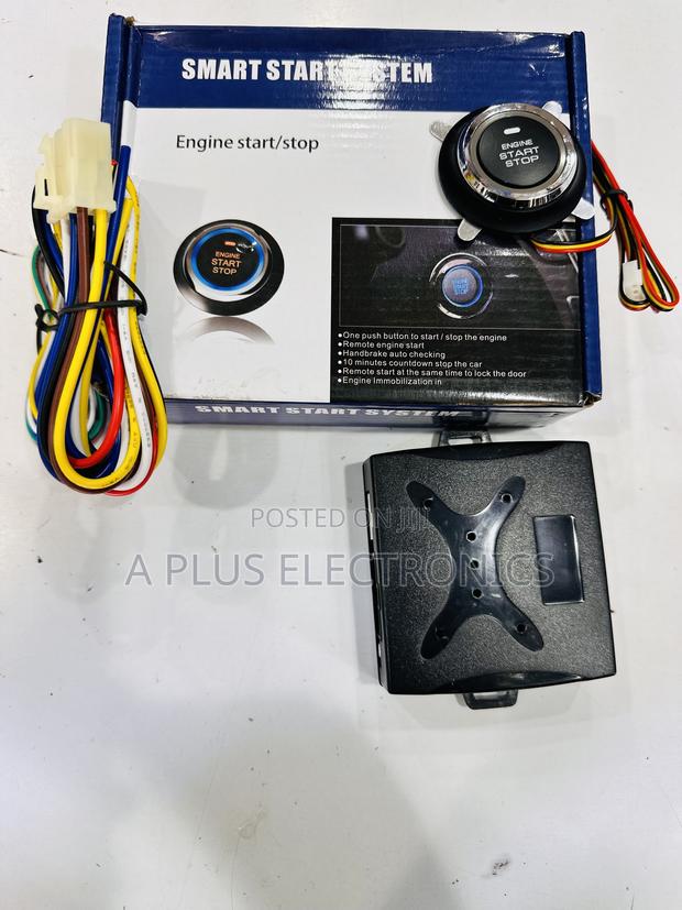 Smart Start Stop Keyless Car Kit – Push Button Engine Start System - thumbnail 2