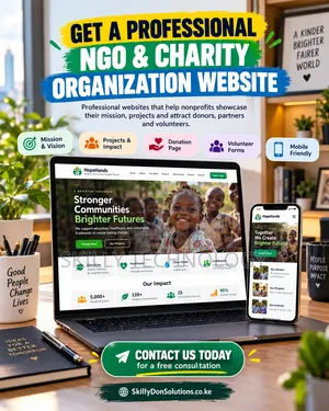 Get a Professional NGO & Charity Organization Website