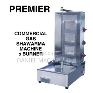 Premier Commercial Gas Shawarma Machine 3 Burner