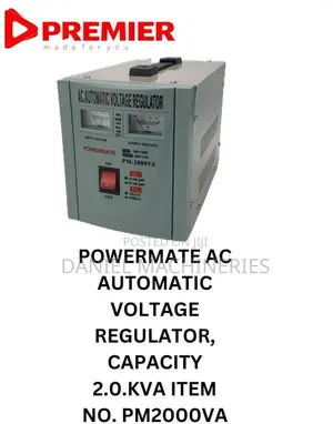 Powermate 2kva 2000watts AC Automatic Voltage Regulator Avr