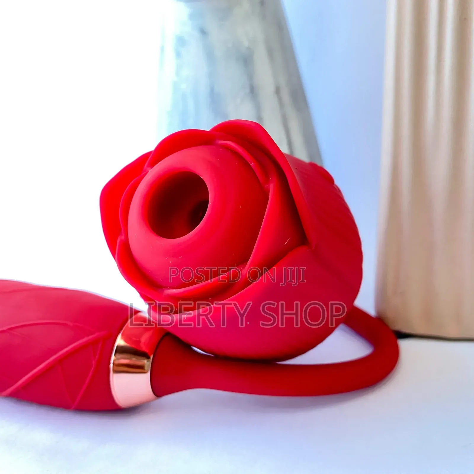 Double Stimulation Rose Toy Vibrator
