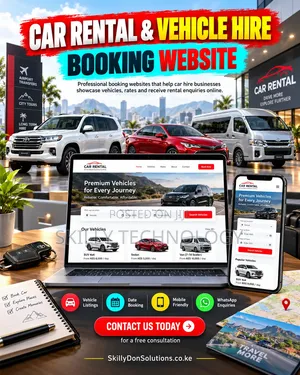 Car Rental & Vehicle Hire Booking Website