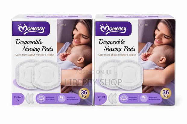 Moneasy Disposable Nursing Pads – 36 Pieces Absorbent Breast Pads