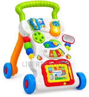 Music Push Walker for Babies – Musical Learning Walker and Early Walki