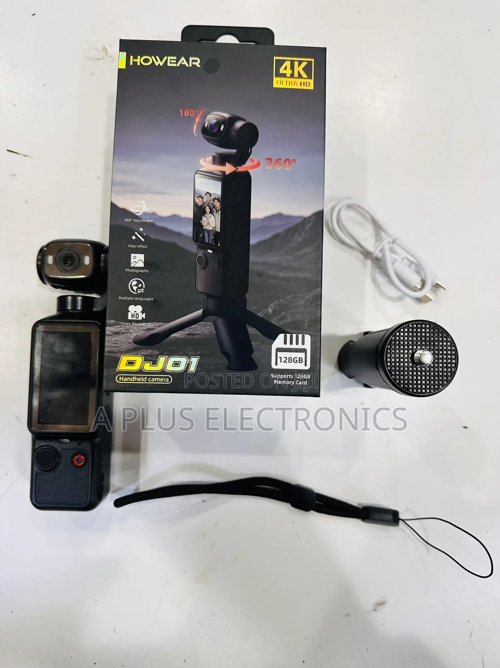 Handheld Camera DJ01 – Stylish Compact Recording Device