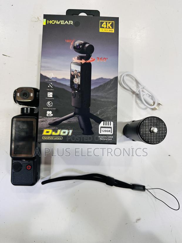 Handheld Camera DJ01 – Stylish Compact Recording Device