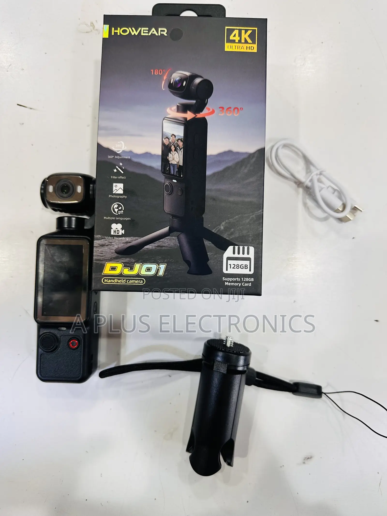 Handheld Camera DJ01 – Stylish Compact Recording Device