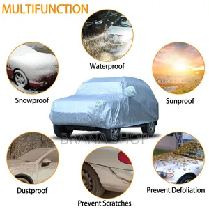 Strong Toyota Land Cruiser LC200 Car Cover for Outdoor Parking