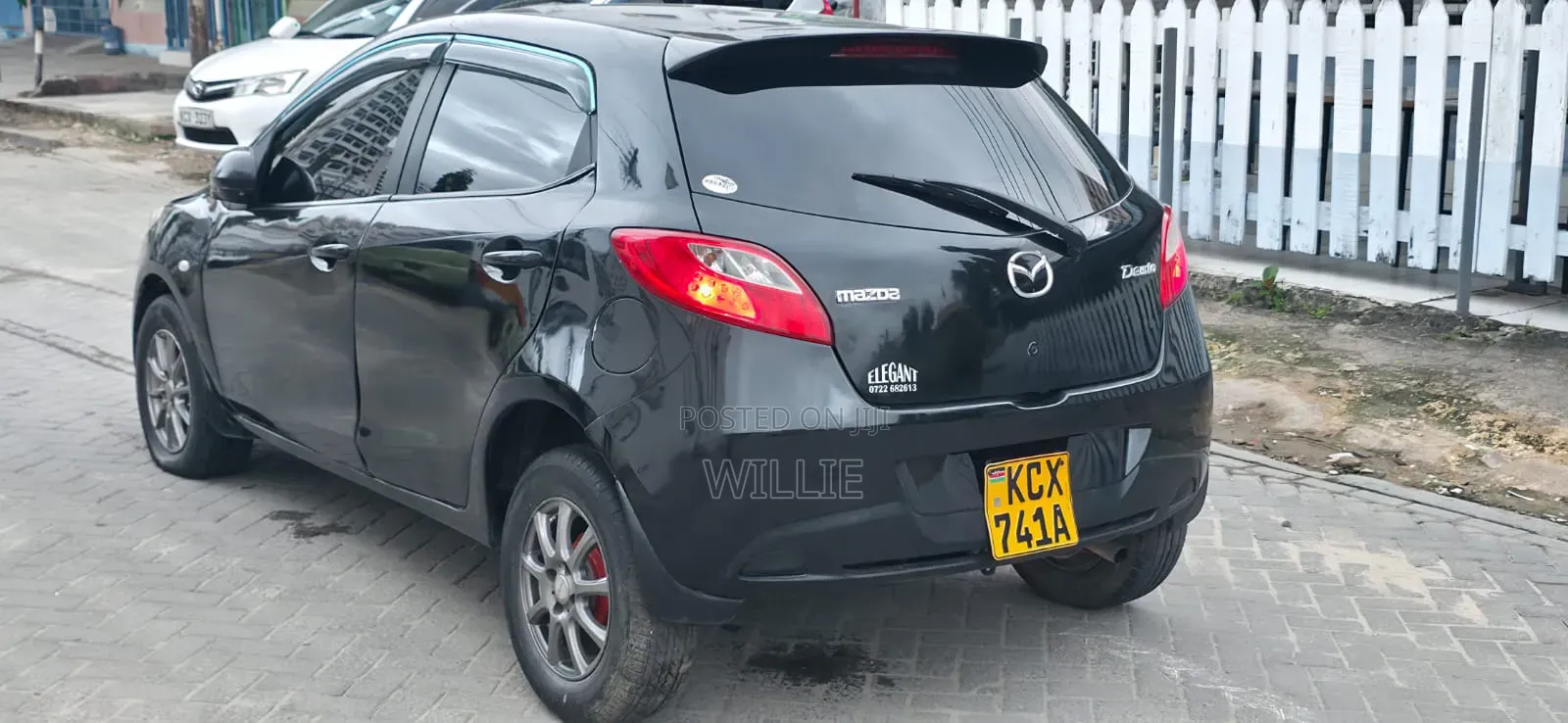 Mazda Demio 2012 Blue