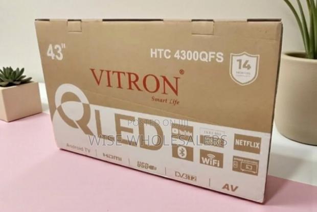 Vitron 43" QLED Smart Android TV - thumbnail 2