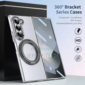 360° Clear Magnetic Case Front Glass Film for Samsung Z Fold 8 Ultra