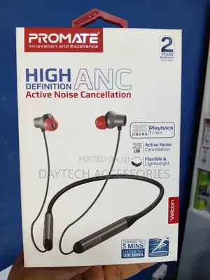 Promate Velcon Wireless Neckband Bluetooth Earphones