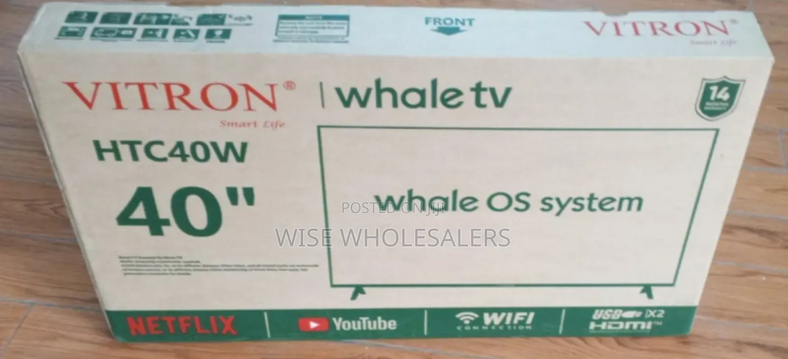 Vitron 40" Smart Whale TV